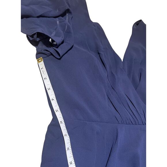 Lulus Sincerely Exquisite Maxi Dress Navy Blue XL – NWT Sold Out Size - Picture 10 of 13